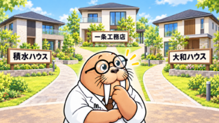 積水ハウス・一条工務店・大和ハウスを比較|住宅展示場で感じた違い【第9室】