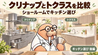 ヘーベルハウスのキッチン選び|高さ・広さ・メーカーをどう決めた?後編【第31室】